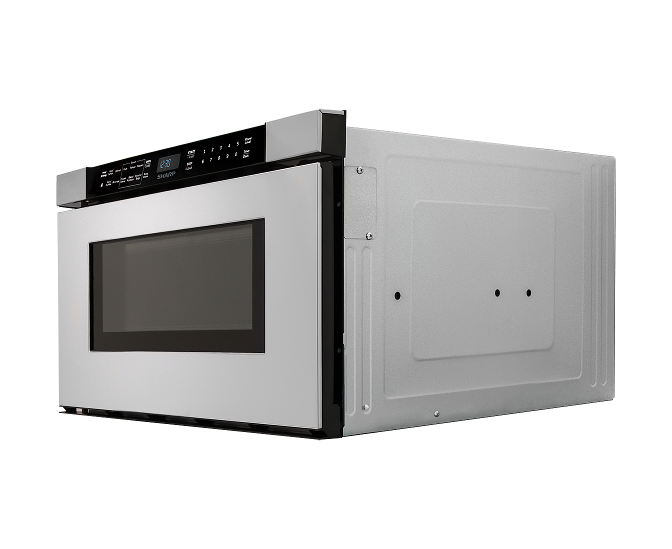 SMD2443JSC Sharp 24 in. Built-In Microwave Drawer left angle