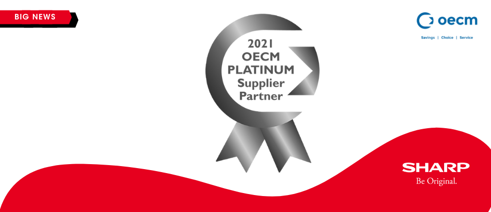 BIG NEWS!!! We have been recognized as a Platinum Supplier Partner by OECM!
